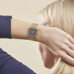 Montre Cluse Tetragone Noir