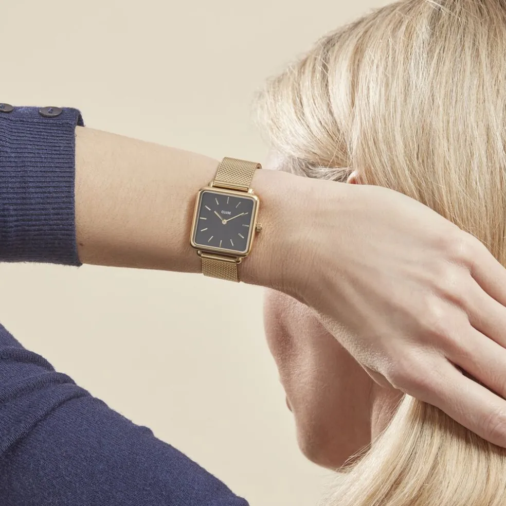 Montre Cluse Tetragone Noir