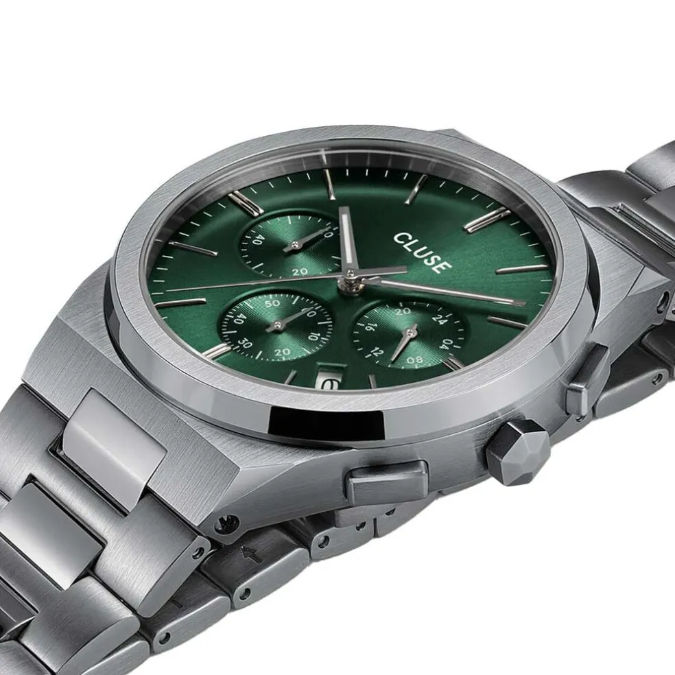 Montre Cluse Vigoureux Chrono Vert