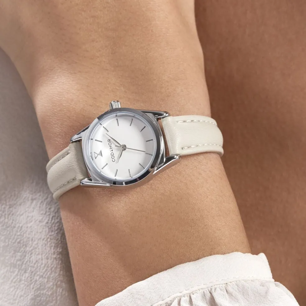 Montre Codhor Anais Blanc