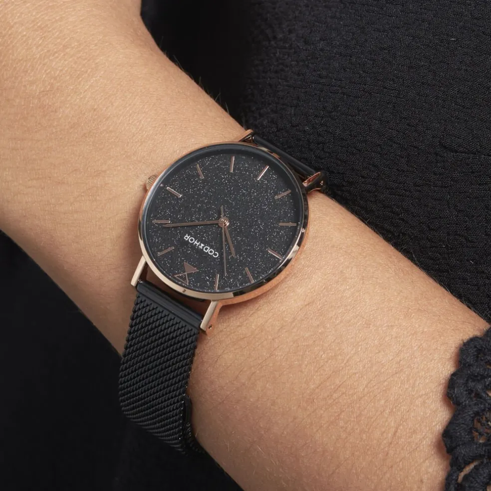 Montre Codhor Cindy Noir