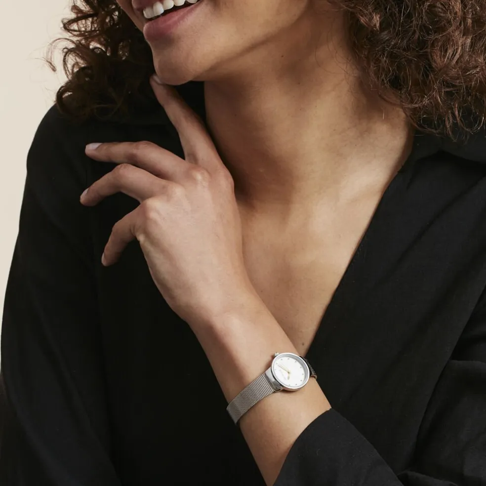 Montre Codhor Fleur Blanc