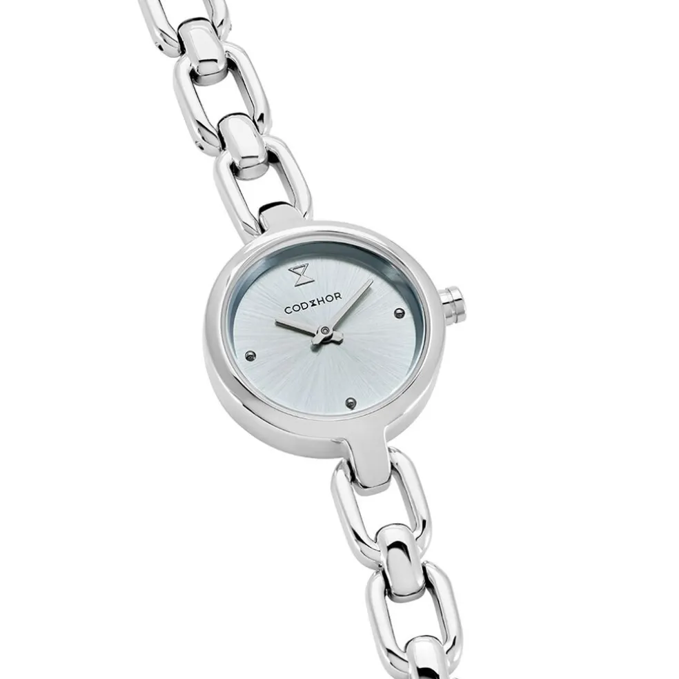 Montre Codhor Lina Bleu Gris