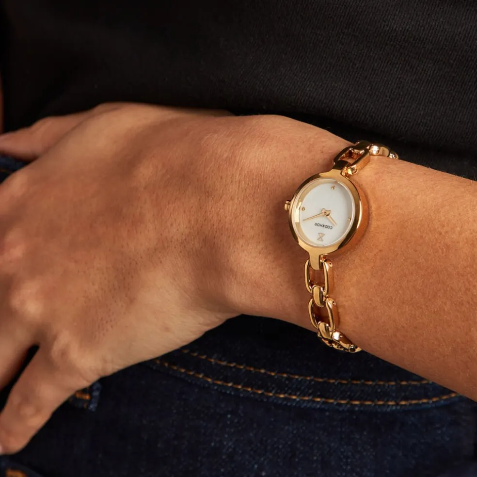 Montre Codhor Lina Nacre Blanche