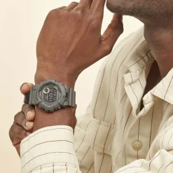 Montre Connectée Casio G-shock Fond Gris