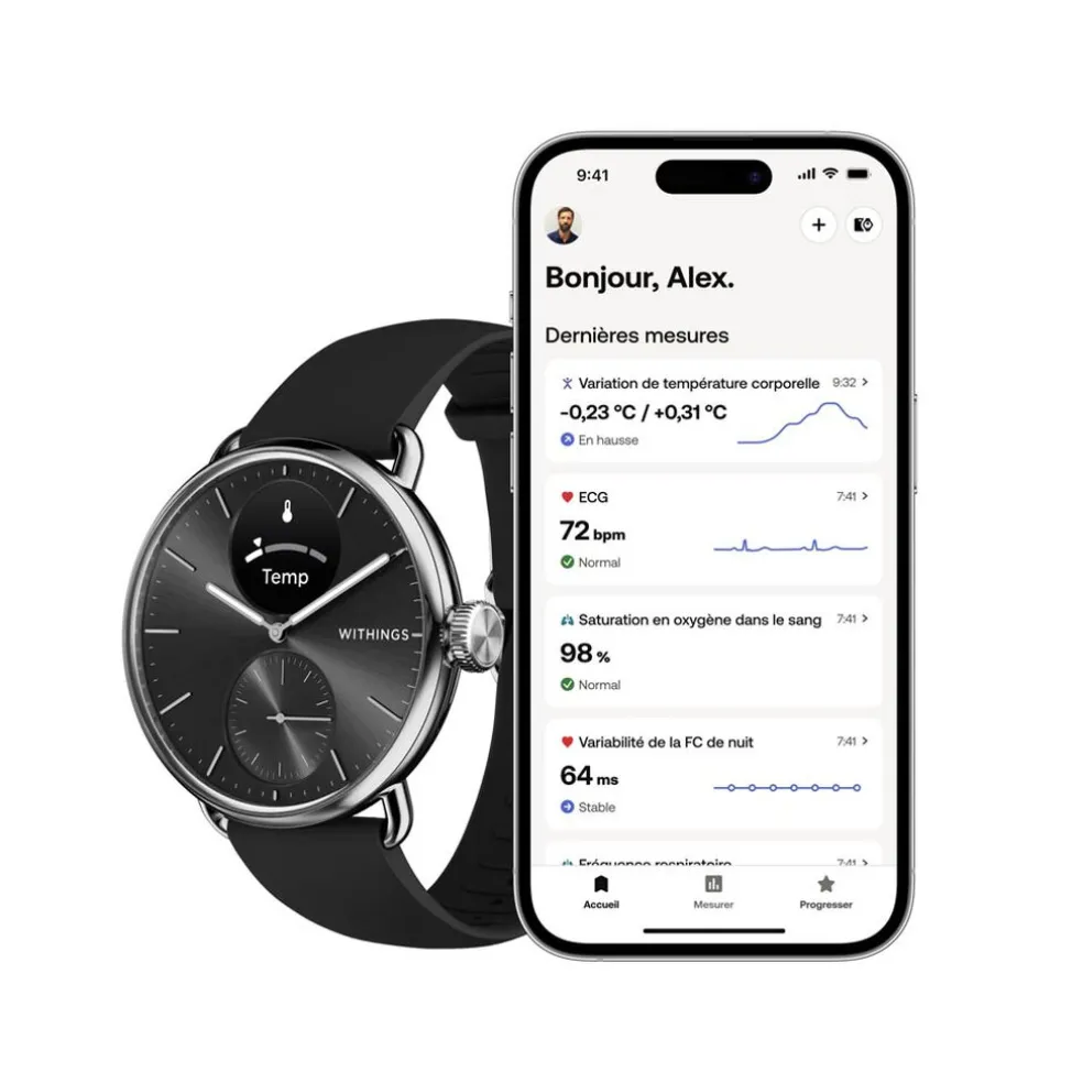 Montre Connectée Withings Scanwatch 2