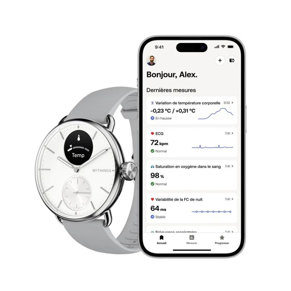 Montre Connectée Withings Scanwatch 2
