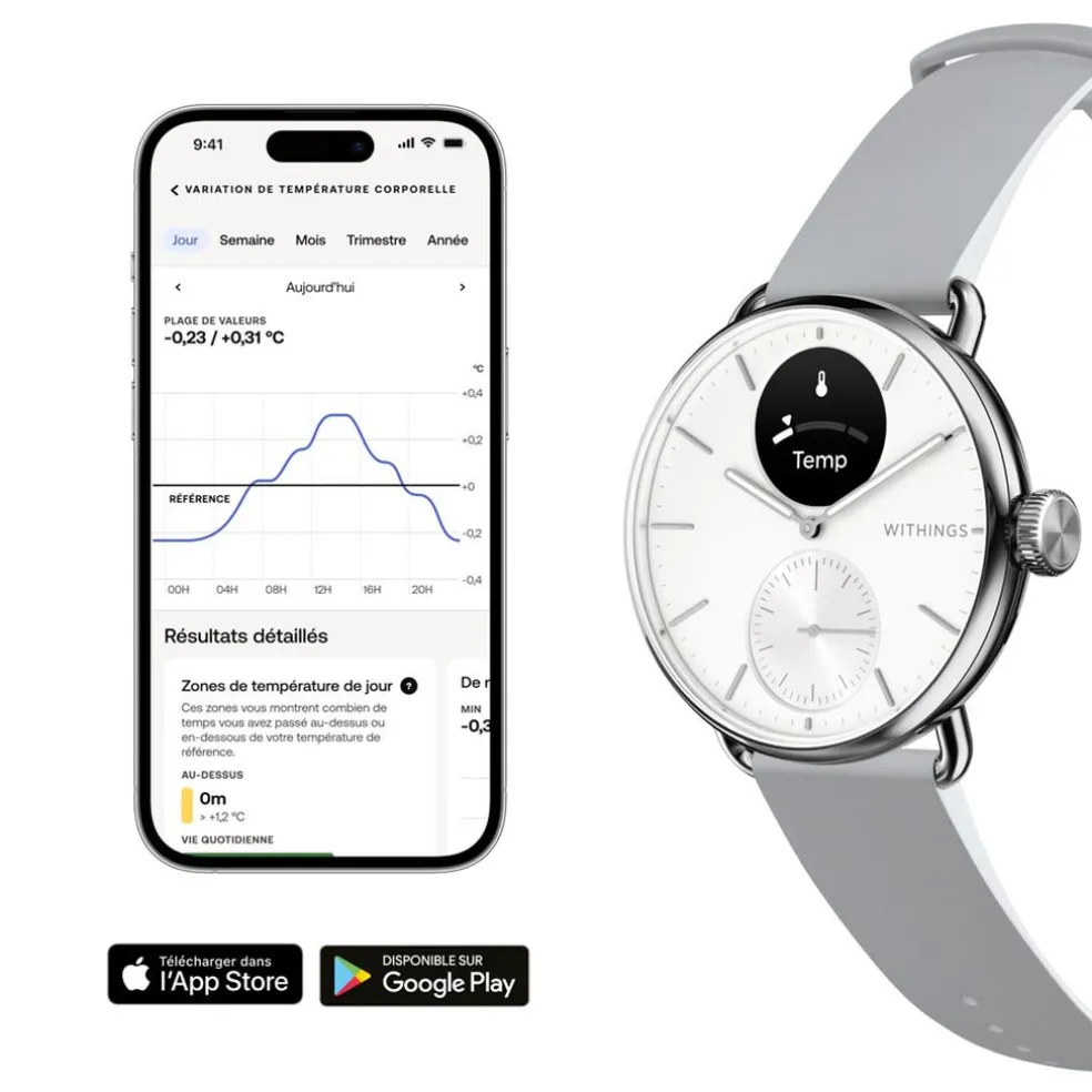 Montre Connectée Withings Scanwatch 2