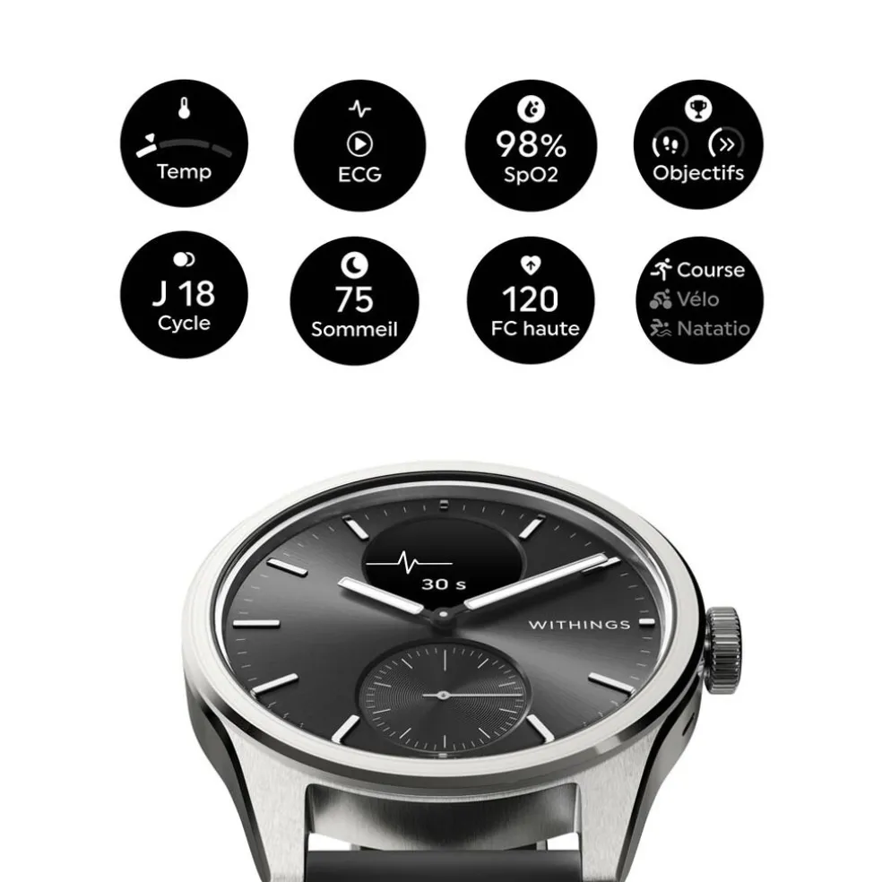 Montre Connectée Withings Scanwatch 2