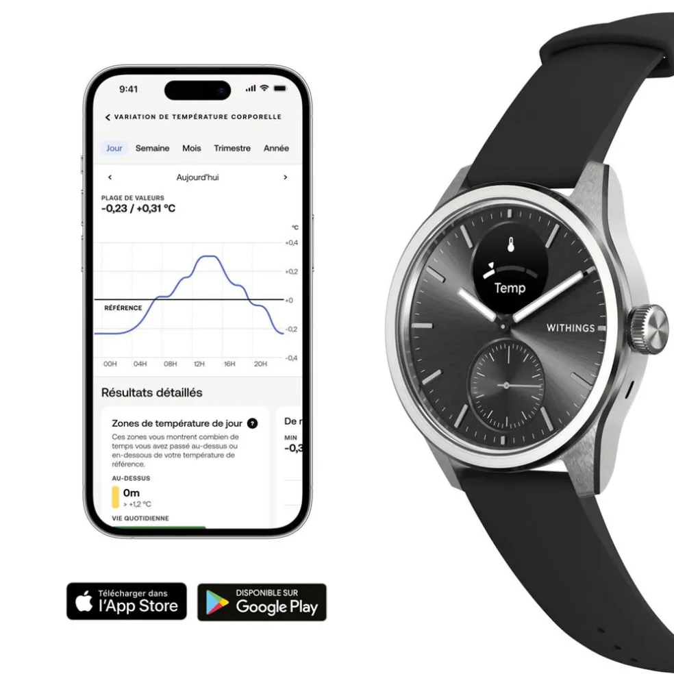 Montre Connectée Withings Scanwatch 2