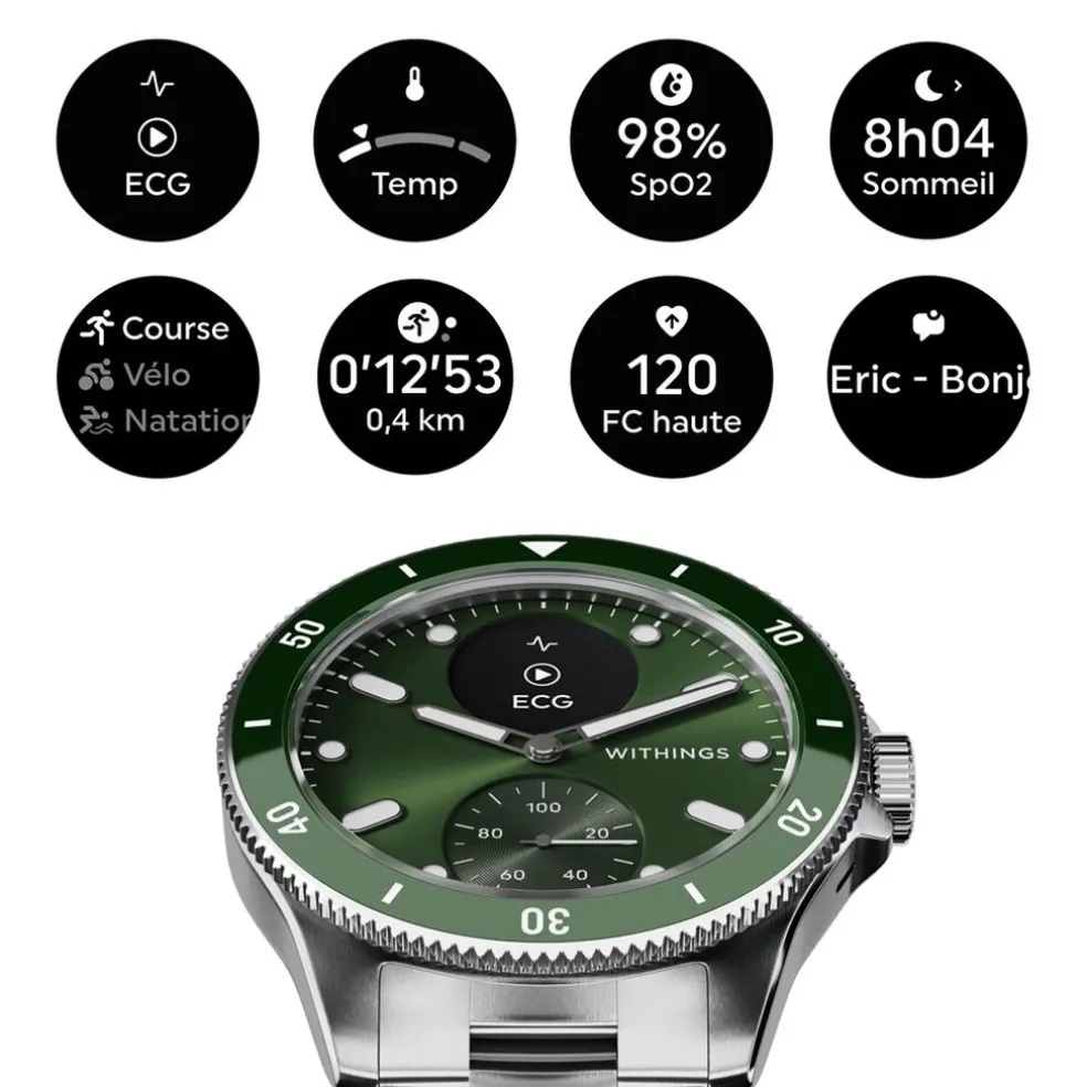 Montre Connectée Withings Scanwatch Nova