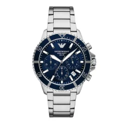 Montre Emporio Armani World Explorer Bleu