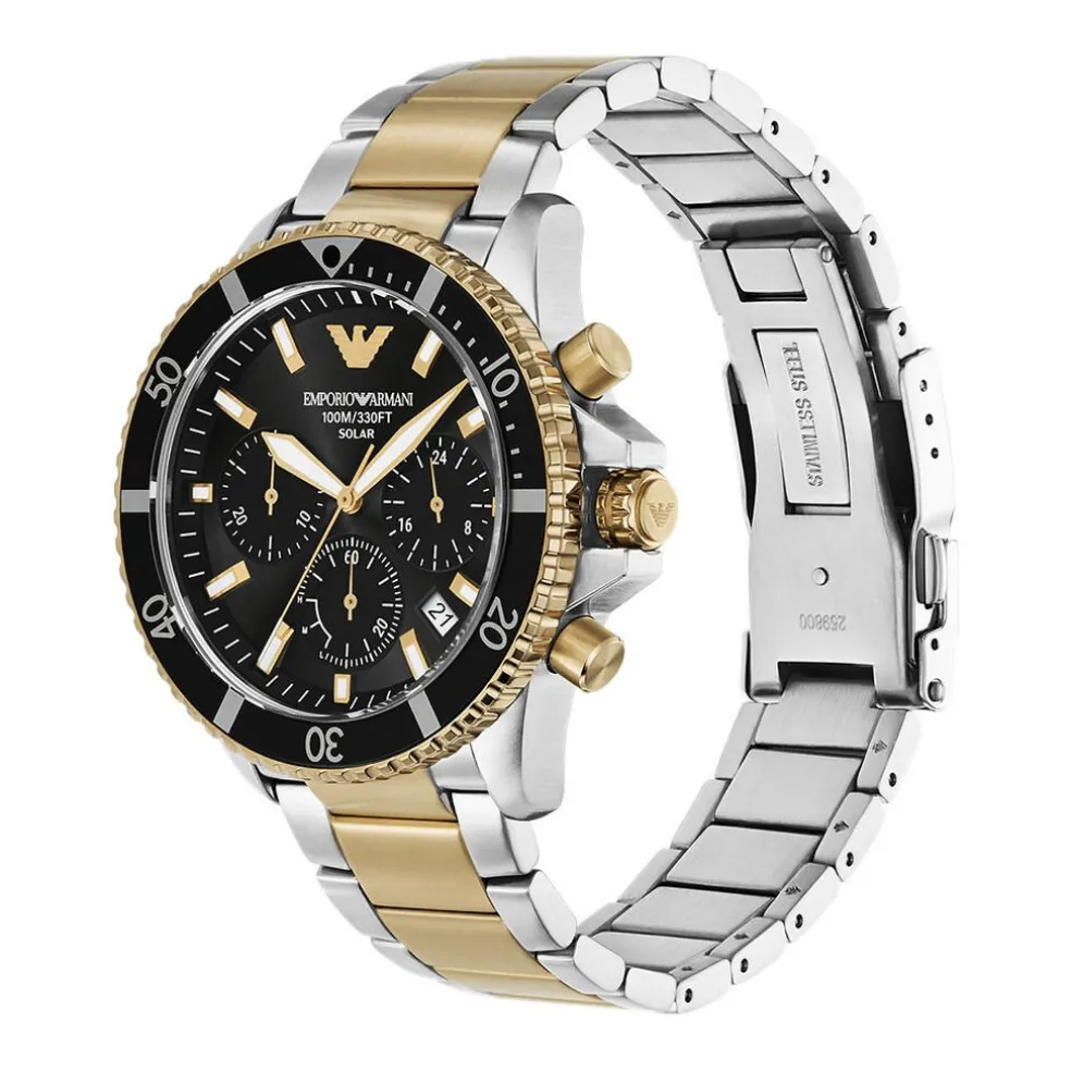 Montre Emporio Armani World Explorer Noir