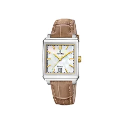 Montre Festina On The Square Nacre Blanche