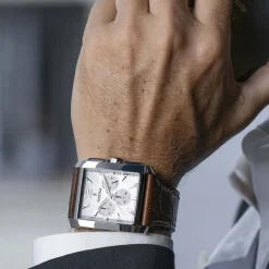 Montre Festina On The Square Chrono Argenté