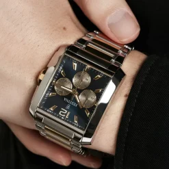 Montre Festina On The Square Chrono Bleu