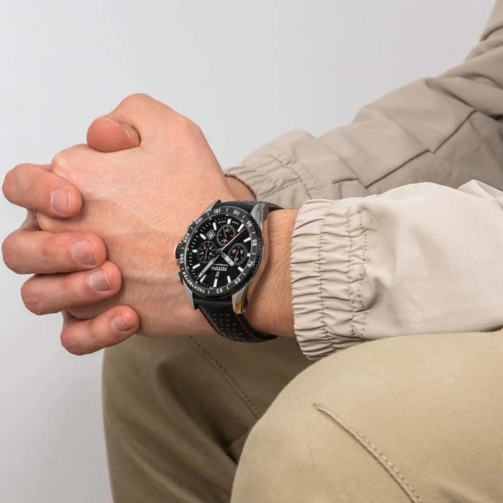 Montre Festina Timeless Chronograph Noir