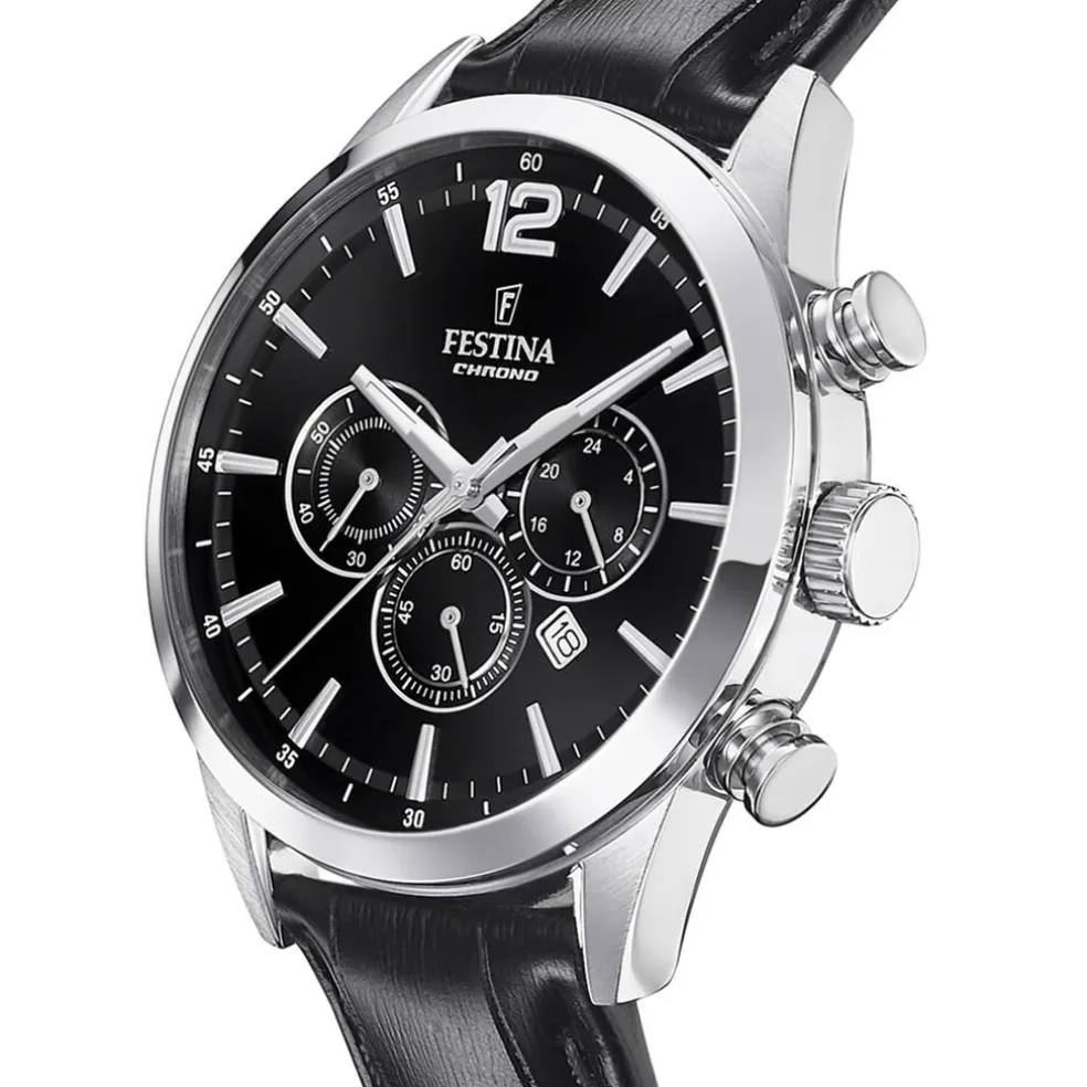 Montre Festina Timeless Chrono 44 Noir