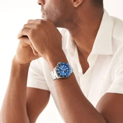 Montre Fossil Blue Bleu