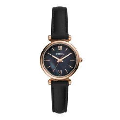 Montre Fossil Carlie Mini Nacre Noire