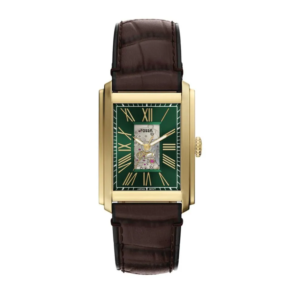 Montre Fossil Carraway Automatic Vert