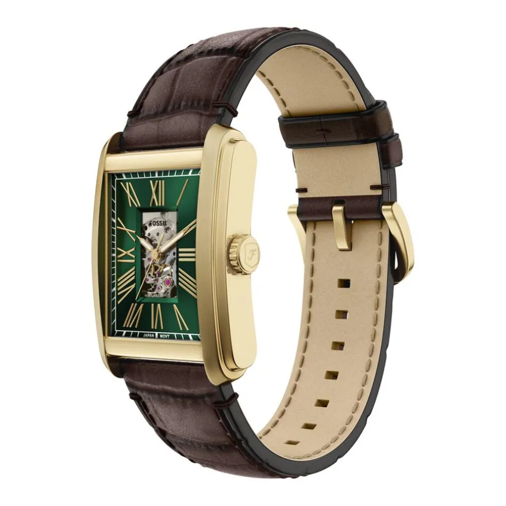 Montre Fossil Carraway Automatic Vert
