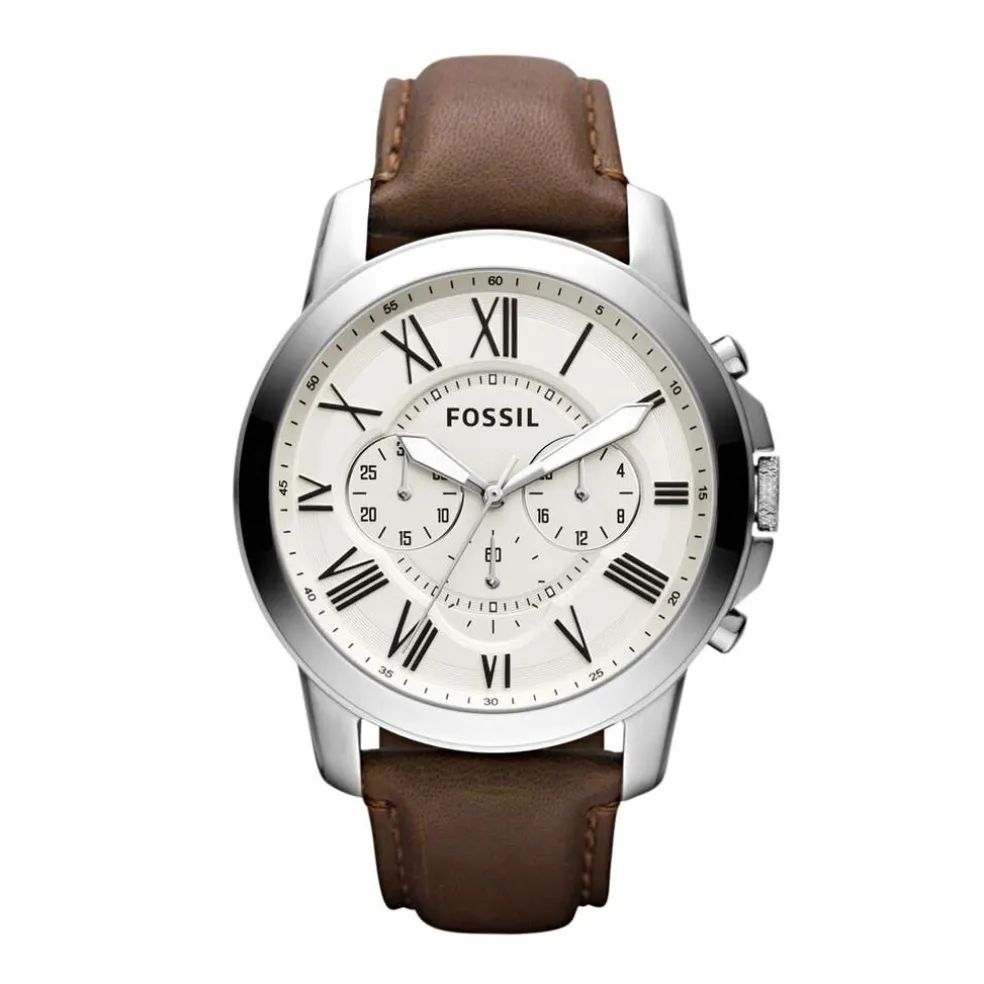 Montre Fossil Grant Beige