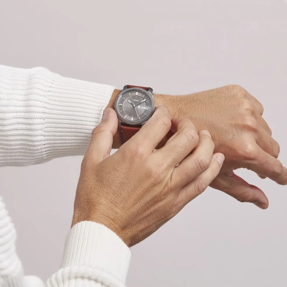 Montre Fossil Machine Gris