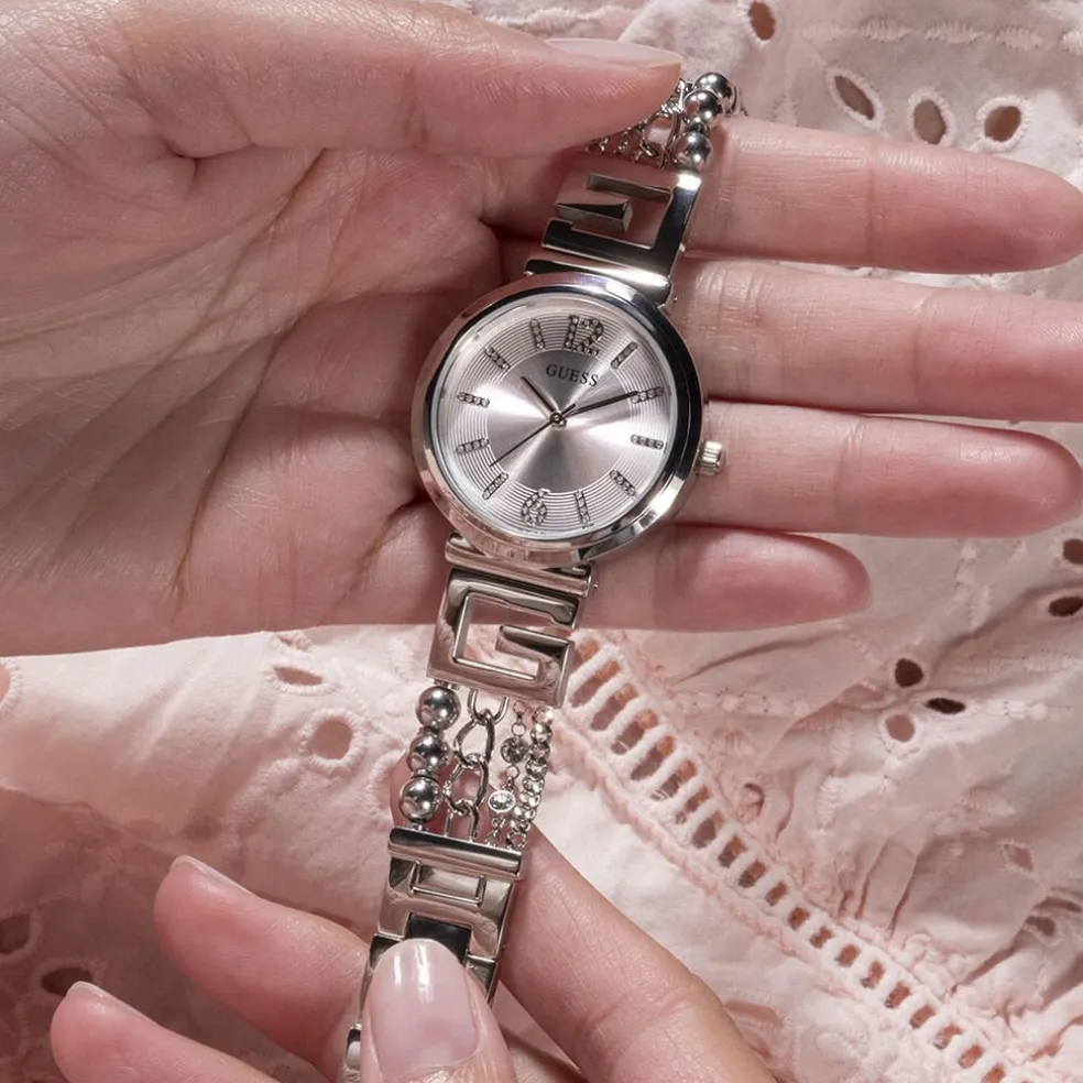 Montre Guess G Cluster Argenté