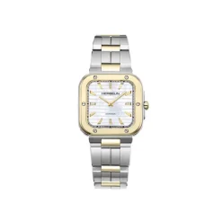 Montre Herbelin Cap Camarat Square Nacre Blanche