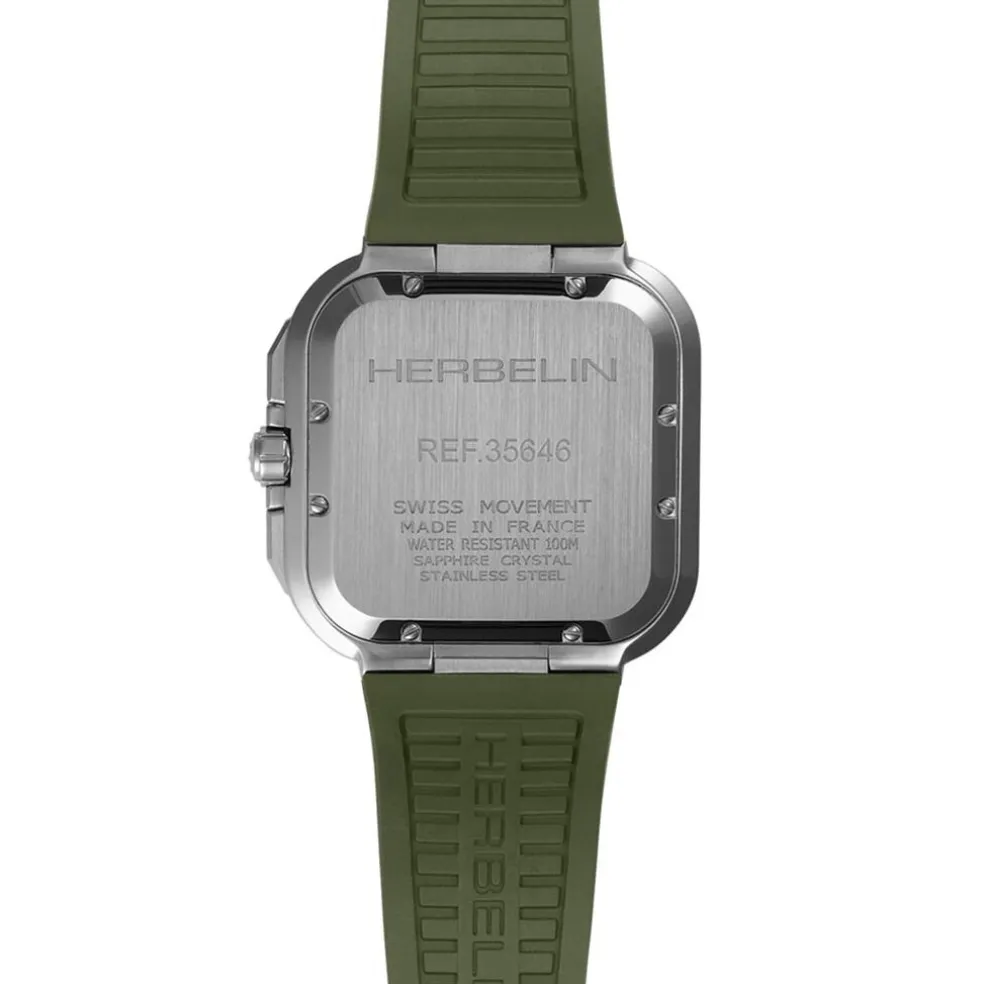 Montre Herbelin Cap Camarat Square Kaki