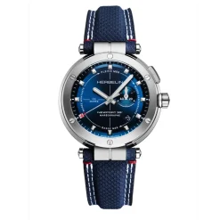 Montre Herbelin Newport Mareographe Bleu