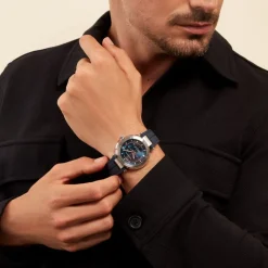 Montre Herbelin Newport Mareographe Bleu