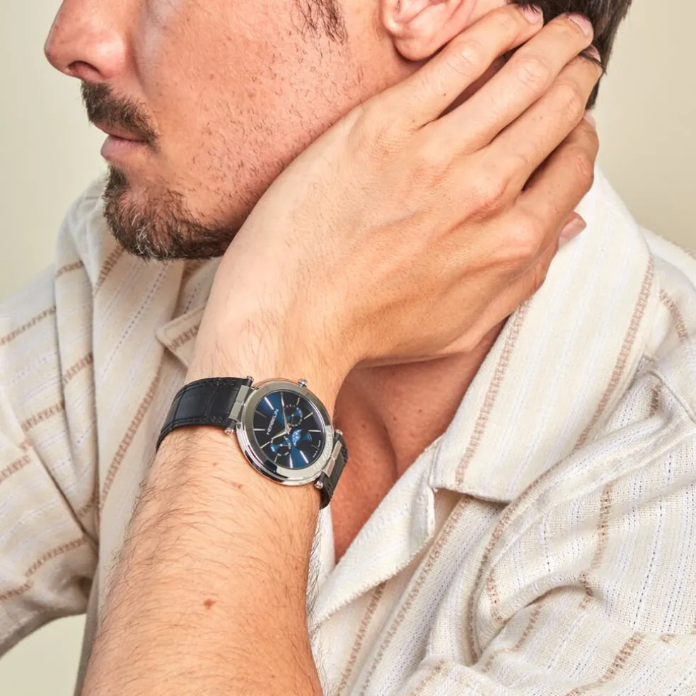 Montre Herbelin Newport Slim Bleu