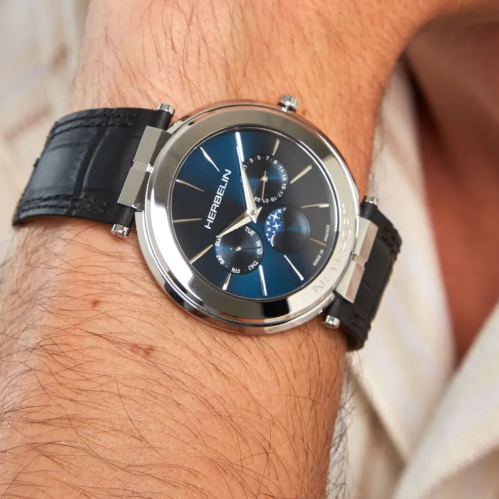 Montre Herbelin Newport Slim Bleu