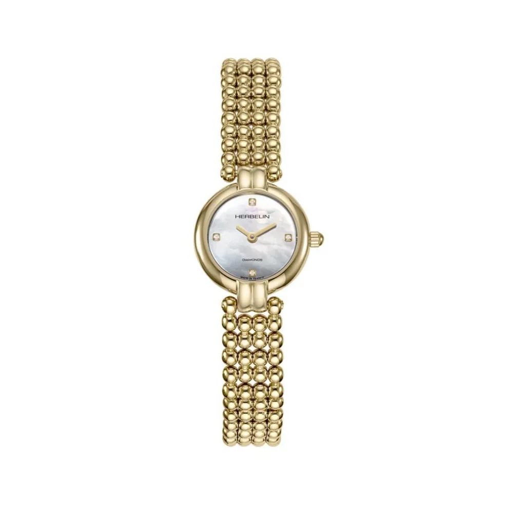 Montre Herbelin Perles Nacre Blanche