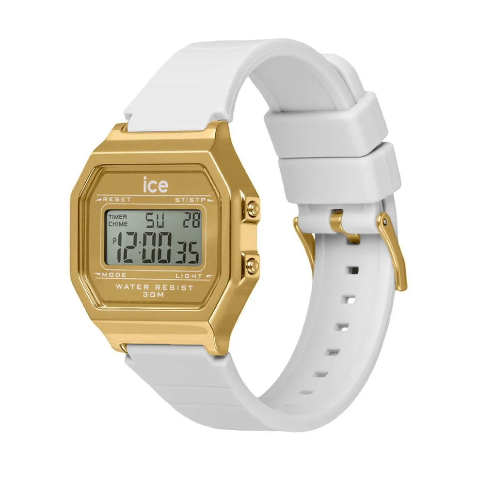 Montre Ice Watch Digit Retro Dore