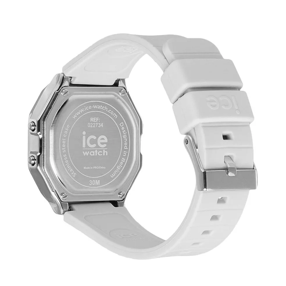 Montre Ice Watch Digit Retro Argente