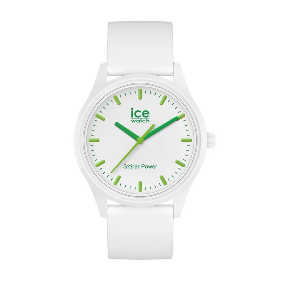 Montre Ice Watch Solar Power Blanc