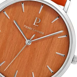 Montre Lannier Pierre Nature Acier Argenté