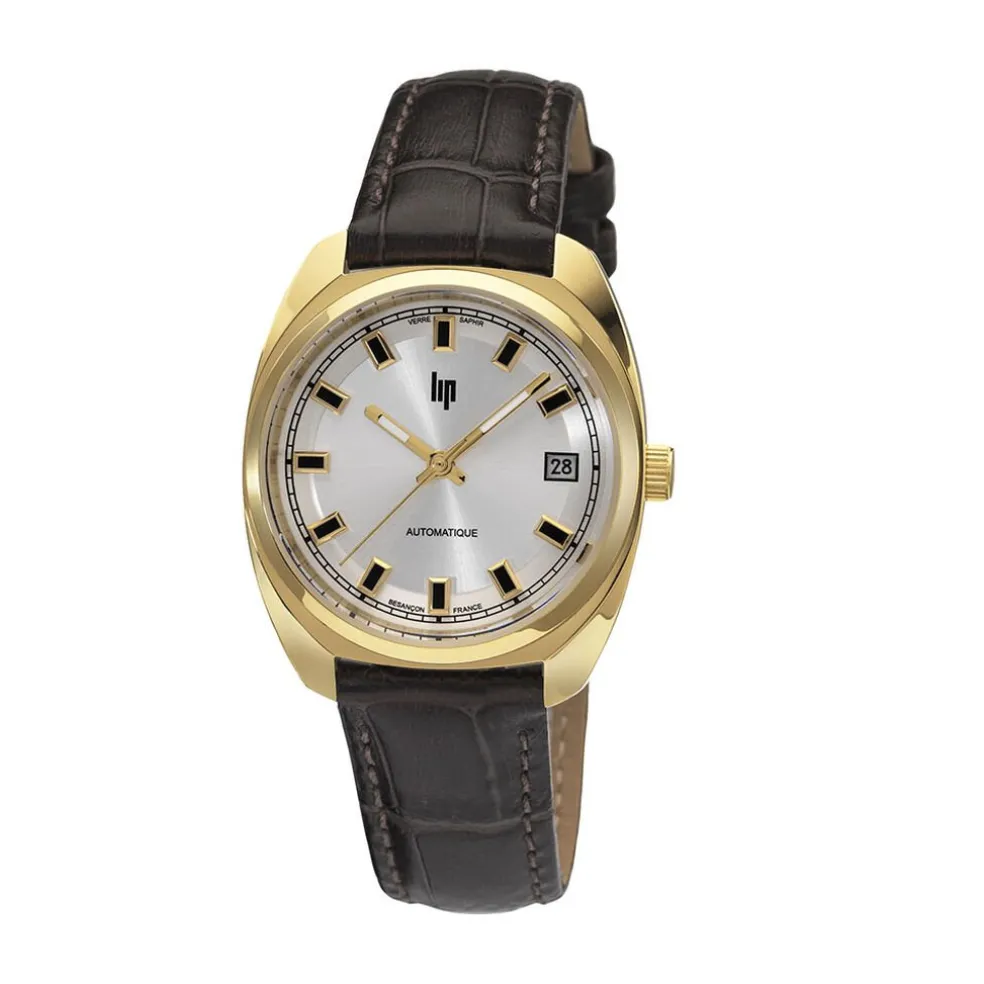 Montre Lip General De Gaulle Auto 35 Argenté