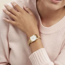 Montre Lip Himalaya 29 C艙ur Battant Blanc