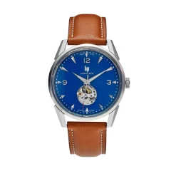 Montre Lip Himalaya C艙ur Battant 40 Bleu