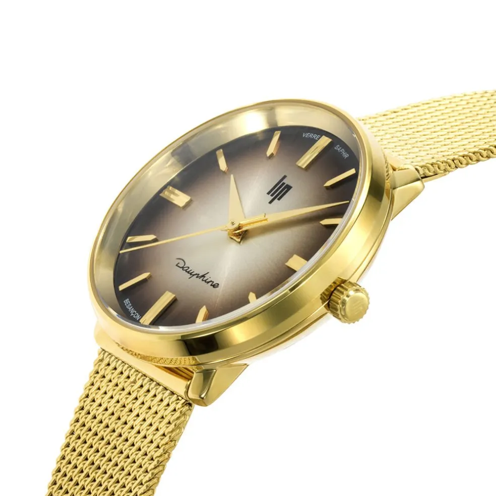 Montre Lip Himalaya Dauphine 29 Marron