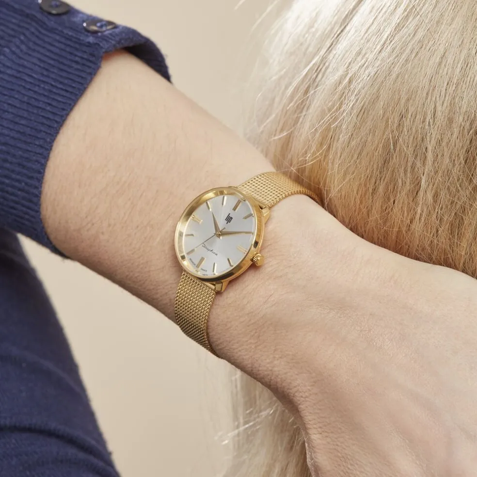 Montre Lip Himalaya Dauphine 29 Doré