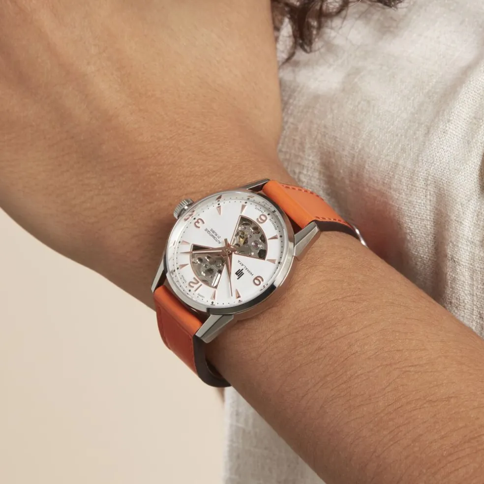 Montre Lip Himalaya Sablier 33 Argenté