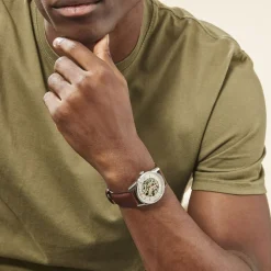 Montre Lip Himalaya Squelette Argenté