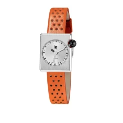 Montre Lip Mach 2000 Mini Square Argenté