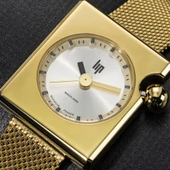 Montre Lip Mach 2000 Mini Square Doré
