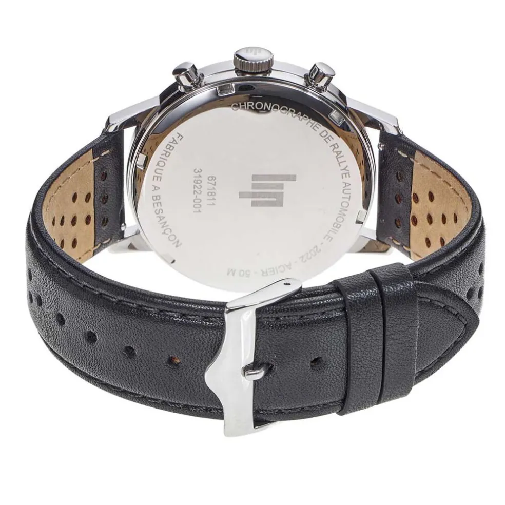 Montre Lip Rallye Meca-Quartz Argenté